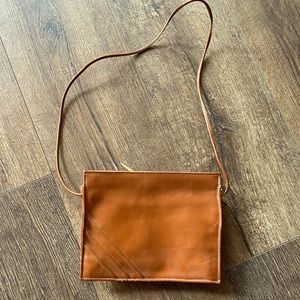 Brown Leather Mini-Bag